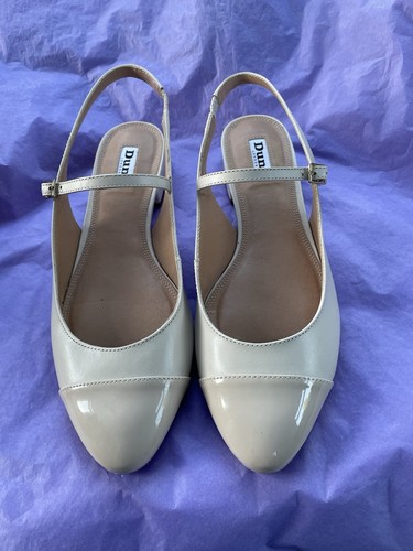 Dune cream sling back - dune,